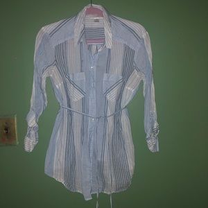 Button Front Maternity Tunic